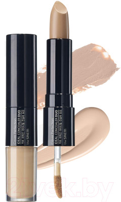 Консилер The Saem Cover Perfection Ideal Concealer Duo 1.5 Natural Beige - фото 2 - id-p223553053
