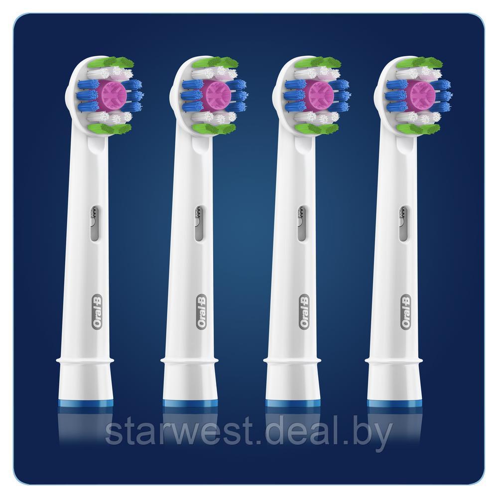 Oral-B Braun 3D White 4 шт. Насадки для электрических зубных щеток EB18RB-4 - фото 1 - id-p223556202
