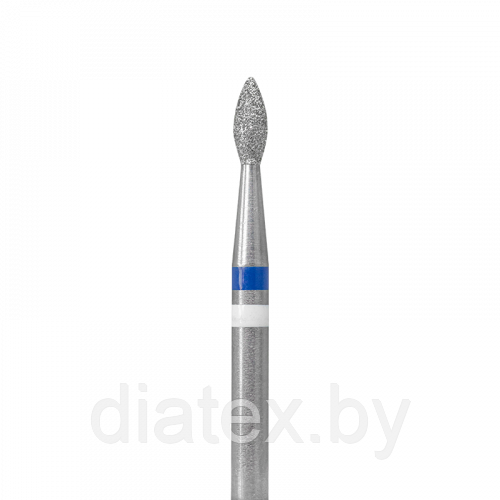 Тайфун, Алмазная фреза с Жемчугом (почка), D2,1, L050, средняя, 866.104.254.050.021