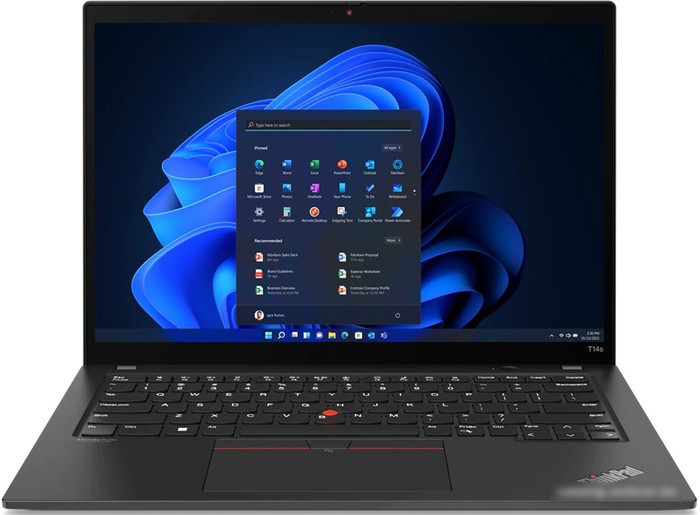 Ноутбук Lenovo ThinkPad T14s Gen 3 Intel 21BR001DRT - фото 1 - id-p218468091