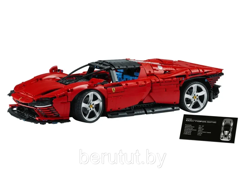 Конструктор для детей Техник Ferrari Daytona SP3, 3778 дет - фото 7 - id-p223557864