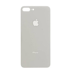 Задняя крышка для Apple iPhone 8G Plus + кольцо камеры со стеклом, белая