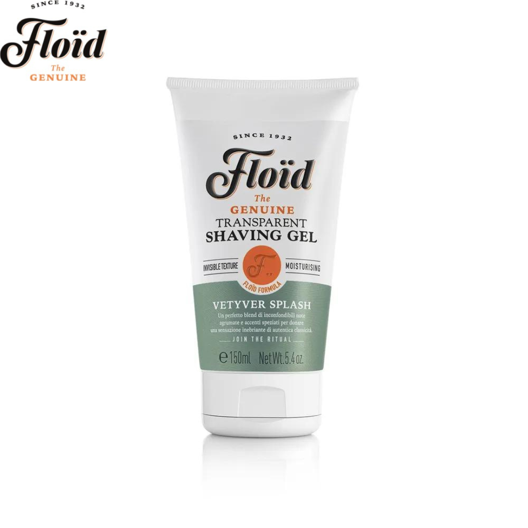 Гель для бритья Floid Transparent Shaving Gel Vetyver Splash 150мл