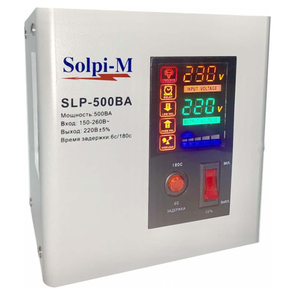 Стабилизатор напряжения Solpi-M SLP-500BA (new) - фото 1 - id-p223562435