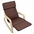 Кресло-качалка Calviano Relax 1103 коричневое, фото 2