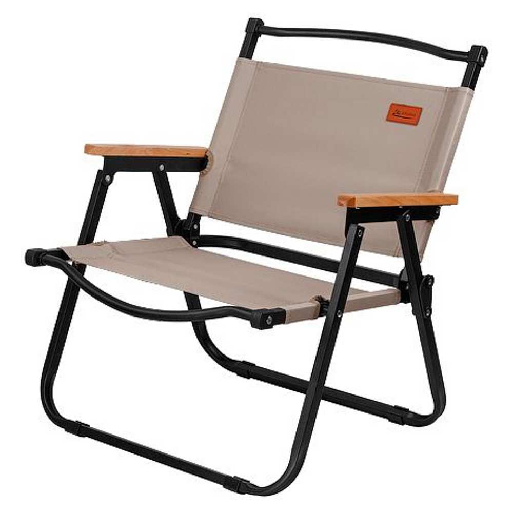 Кресло складное садовое ARIZONE (42-555401) бежевый/черный - фото 1 - id-p223564487