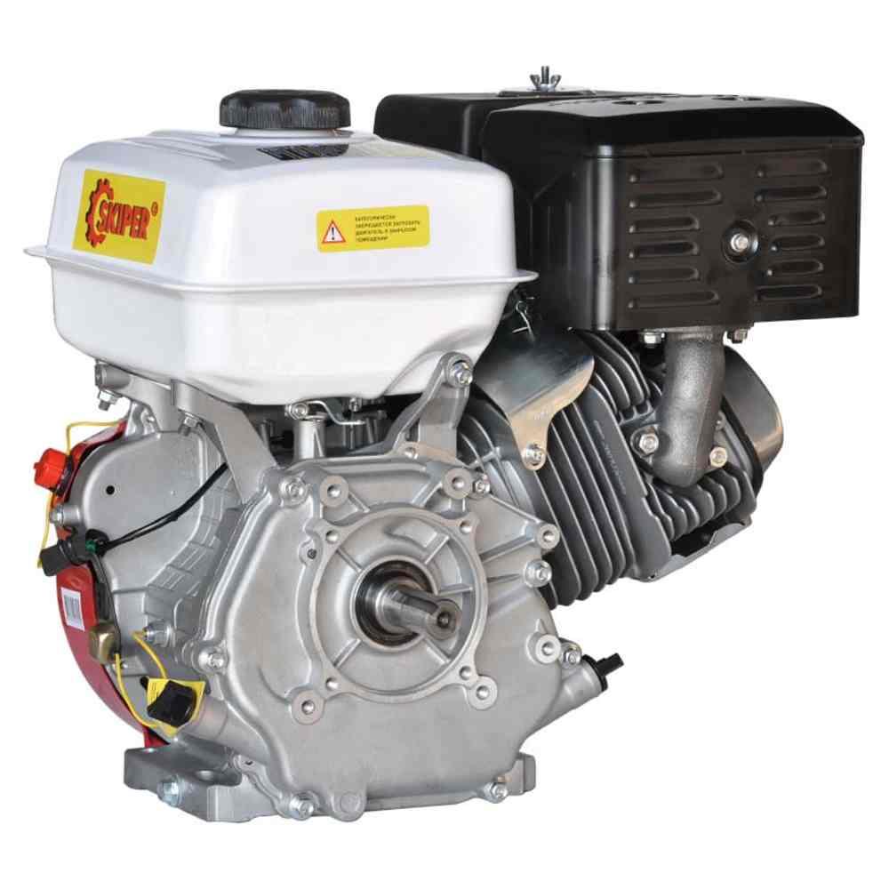Двигатель бензиновый Skiper N177F(K) (вал ф25мм х60мм. Шпоночный) - фото 2 - id-p223561553