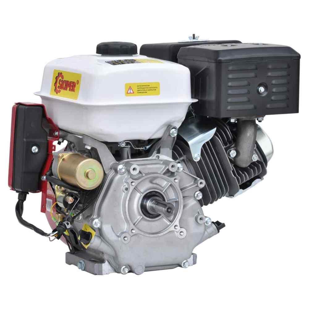 Двигатель бензиновый Skiper 188FE (шлиц 25мм) - фото 4 - id-p223561557