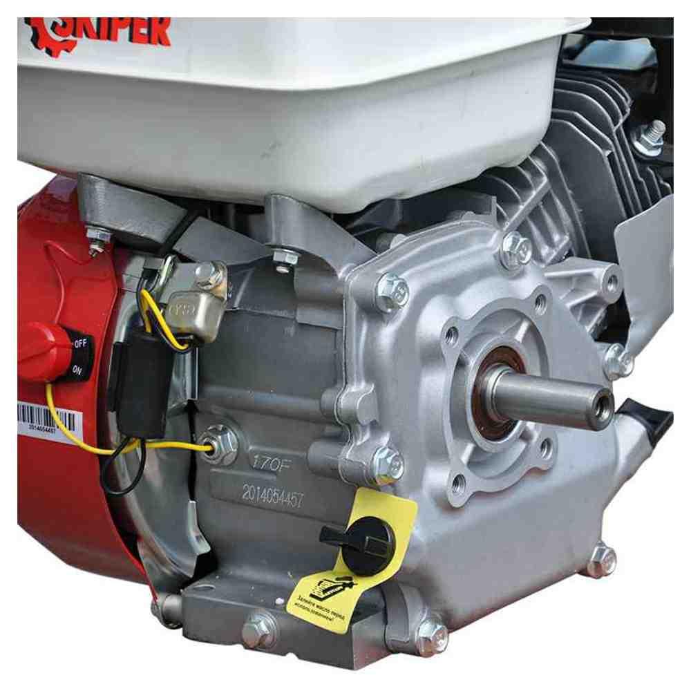 Бензиновый двигатель Skiper 170F (вал 20x50 мм) - фото 3 - id-p223561558