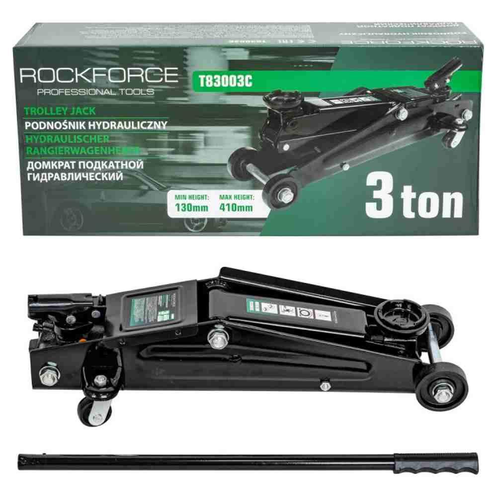 Подкатной домкрат Rock FORCE RF-T83003С (3т)
