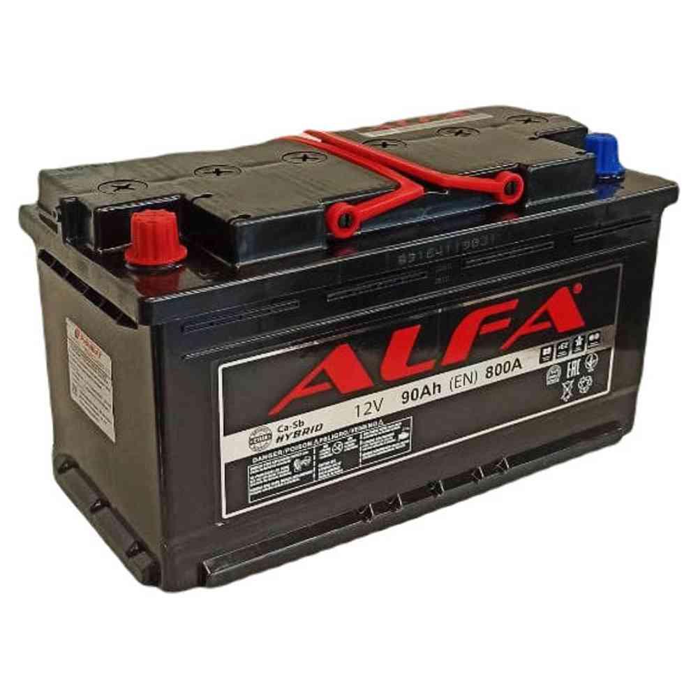 Автомобильный аккумулятор ALFA Hybrid 90 L (90Ah) - фото 1 - id-p223560727