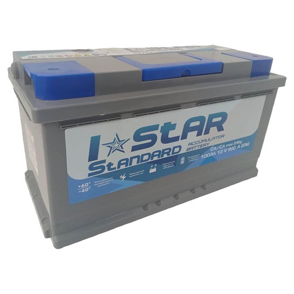 Автомобильный аккумулятор I-STAR 100 R+ (100Ah) - фото 1 - id-p223560731