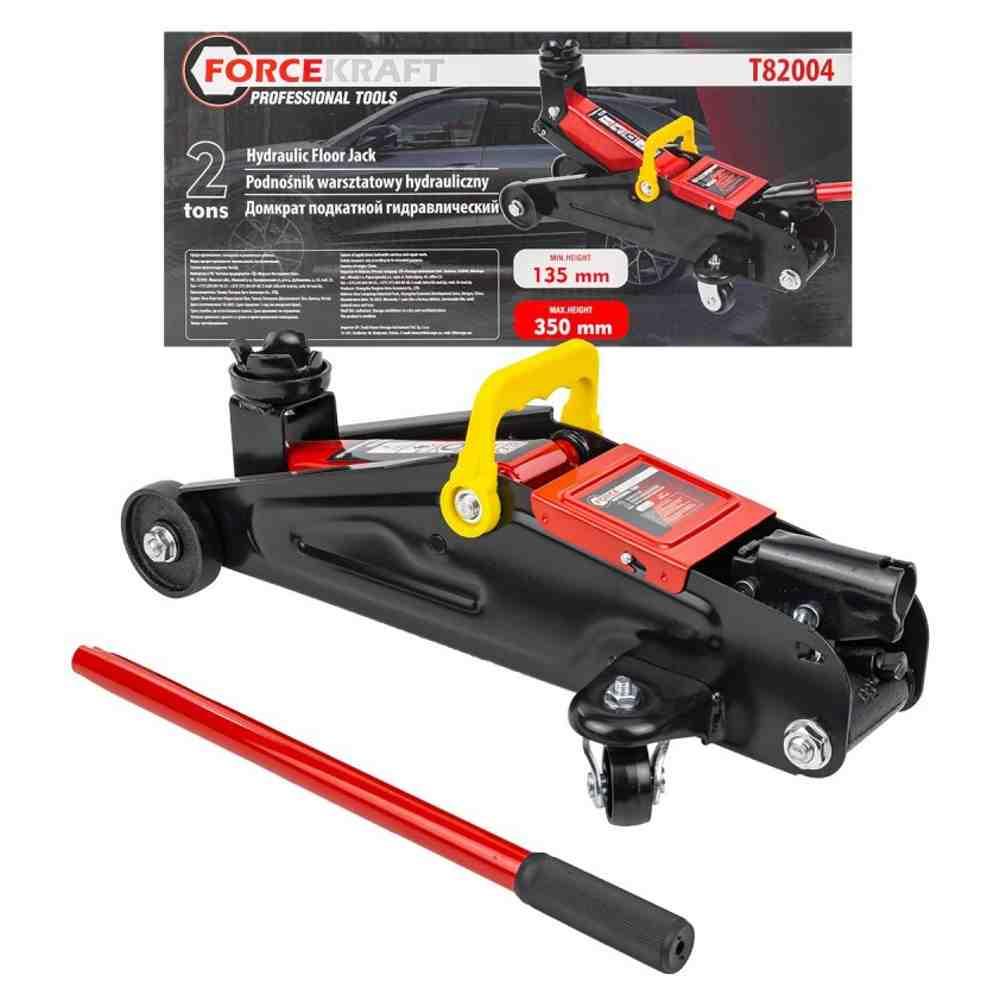 Домкрат подкатной 2т FORCEKRAFT FK-T82004