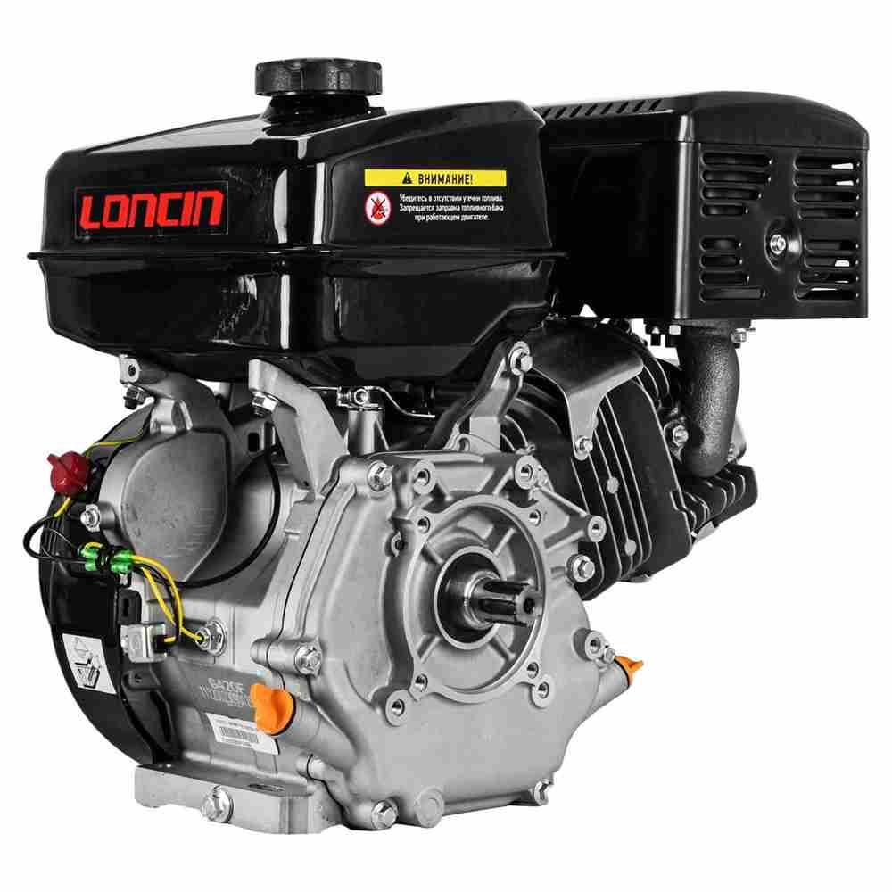 Бензиновый двигатель Loncin G420F (шлицевой) - фото 2 - id-p223563745