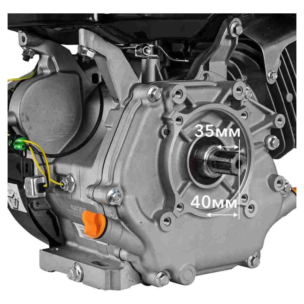 Бензиновый двигатель Loncin G420F (шлицевой) - фото 3 - id-p223563745