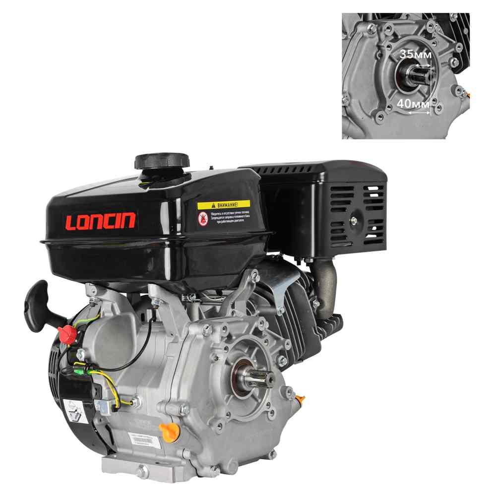 Бензиновый двигатель Loncin G390F (шлицевой) - фото 2 - id-p223563747