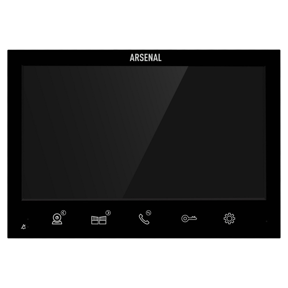 Видеодомофон Arsenal Грация Pro FHD (черный) - фото 1 - id-p223563768