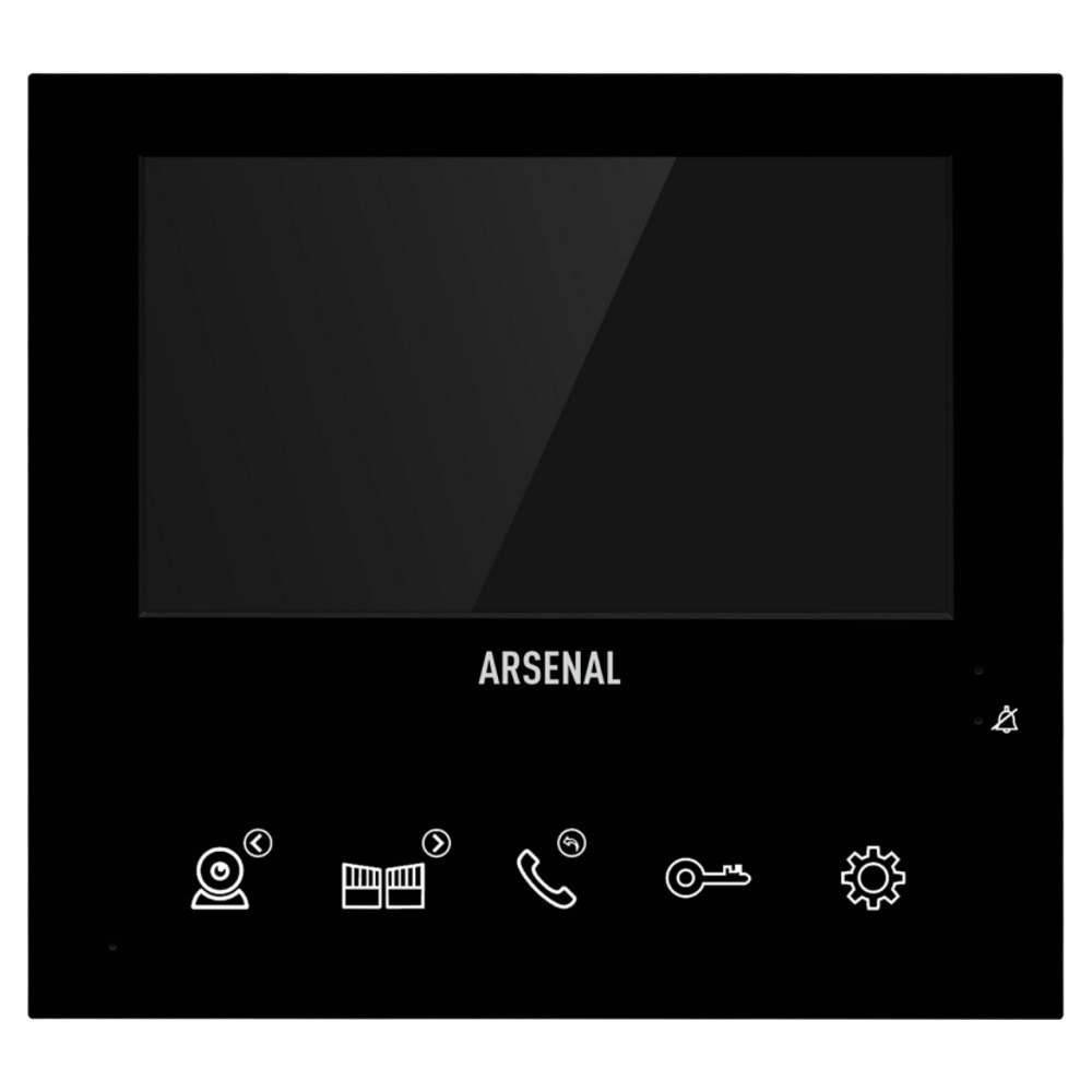 Видеодомофон Arsenal Афина Pro (черный) - фото 1 - id-p223563774