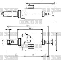 Помпа для моющего пылесоса Thomas EP8 Ulka 26Вт, фото 2