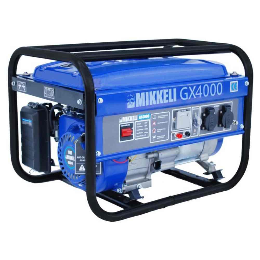Бензиновый генератор Mikkeli GX4000 - фото 1 - id-p223562892