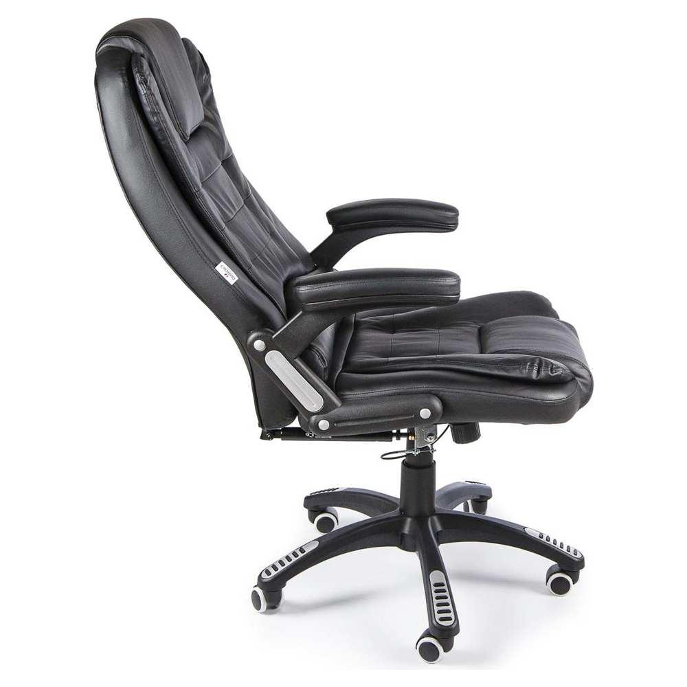 Вибромассажное офисное кресло Calviano Veroni 54 (черное) - фото 4 - id-p223564847