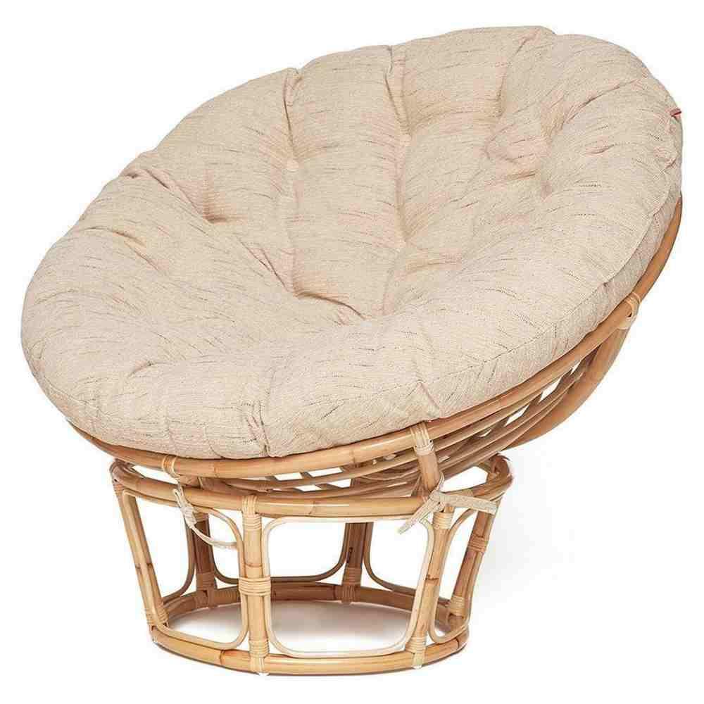 Кресло из ротанга для отдыха PAPASAN 23/01 (коньяк) - фото 1 - id-p223564888