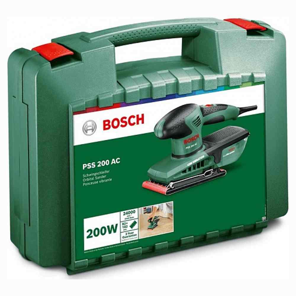 Вибрационная шлифмашина Bosch PSS 200 AC - фото 2 - id-p223561020