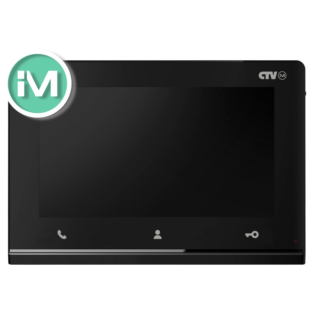 Видеодомофон CTV-iM720 Hello 7 (черный) - фото 1 - id-p223562041