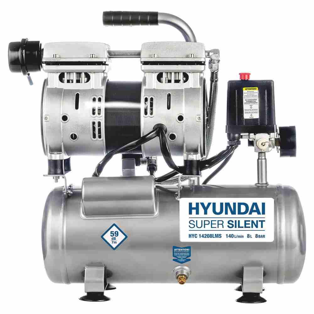 Безмасляный компрессор Hyundai HYC14208LMS - фото 1 - id-p223563997