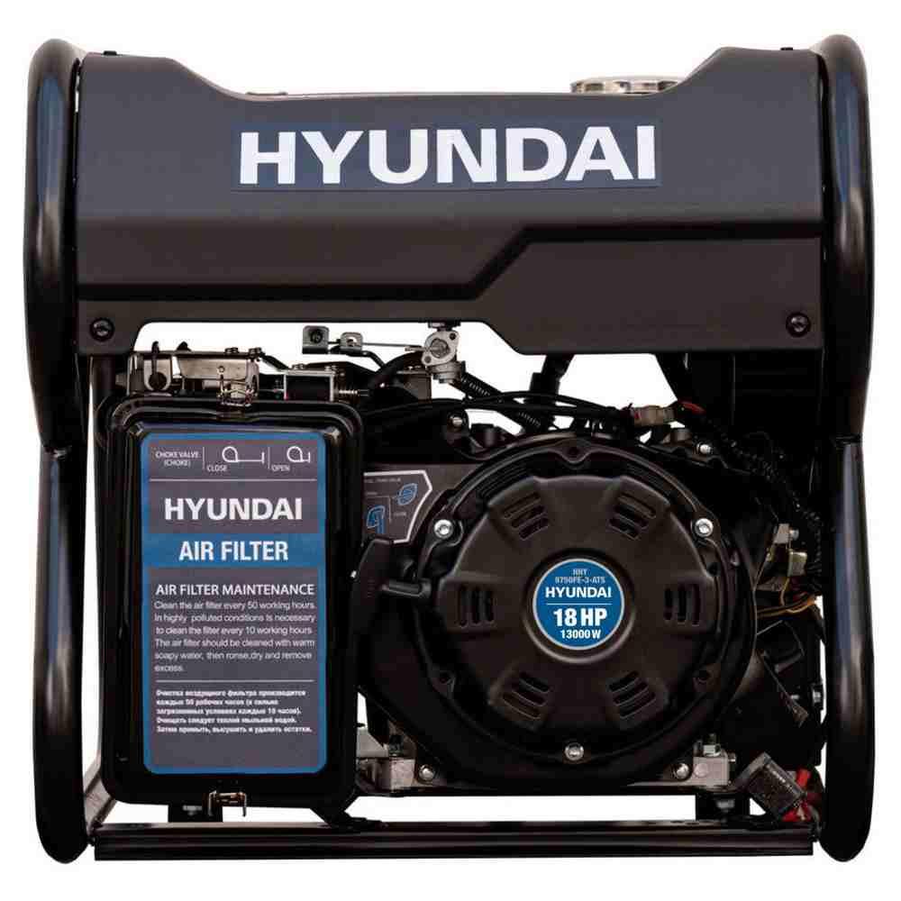 Бензогенератор Hyundai HHY 9750FE-ATS - фото 3 - id-p223565016