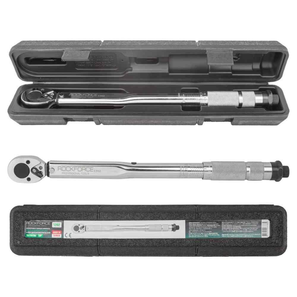 Ключ динамометрический Rock FORCE RF-1202 (19-110 Нм) 3/8"