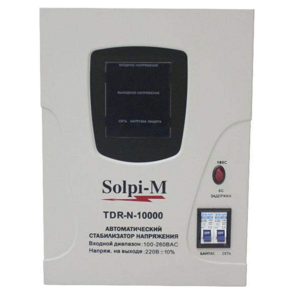 Стабилизатор напряжения Solpi-M TDR-N 10000 ВА - фото 2 - id-p223565139
