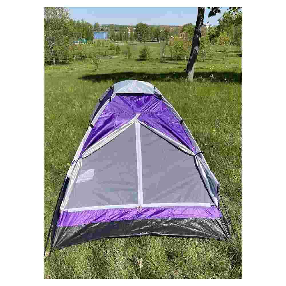 Палатка туристическая Сalviano ACAMPER Domepack 2 (purple) - фото 2 - id-p223564188