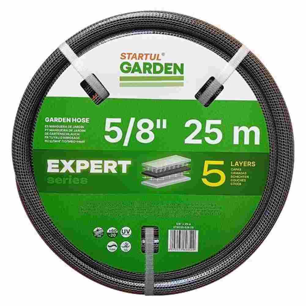 Шланг поливочный армированный 5/8" 25м STARTUL GARDEN EXPERT (ST6035-5/8-25) (5 слоев) - фото 1 - id-p223564249