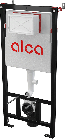 Инсталляция для унитаза ALCA AM101/1120 с клавишей смыва M571, фото 2