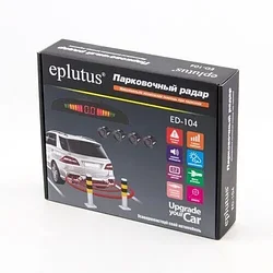 Автомобильный парктроник Eplutus ED-104 на 4 датчика, система помощи при парковке