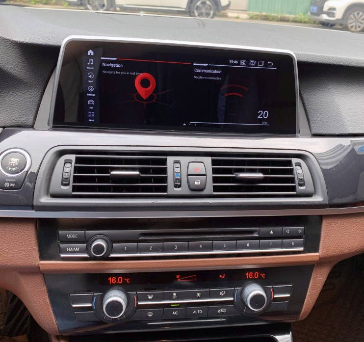 Штатная магнитола Parafar экран 10.25" для BMW 5 F10 (2013-2017) NBT (6 PIN) на Android 13 (6/128пgb) - фото 6 - id-p223566116