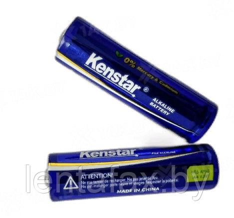 Батарейка Алкалиновая  KenStar LR6/AA bulk 1 шт, Китай. Цена без учета НДС 20%