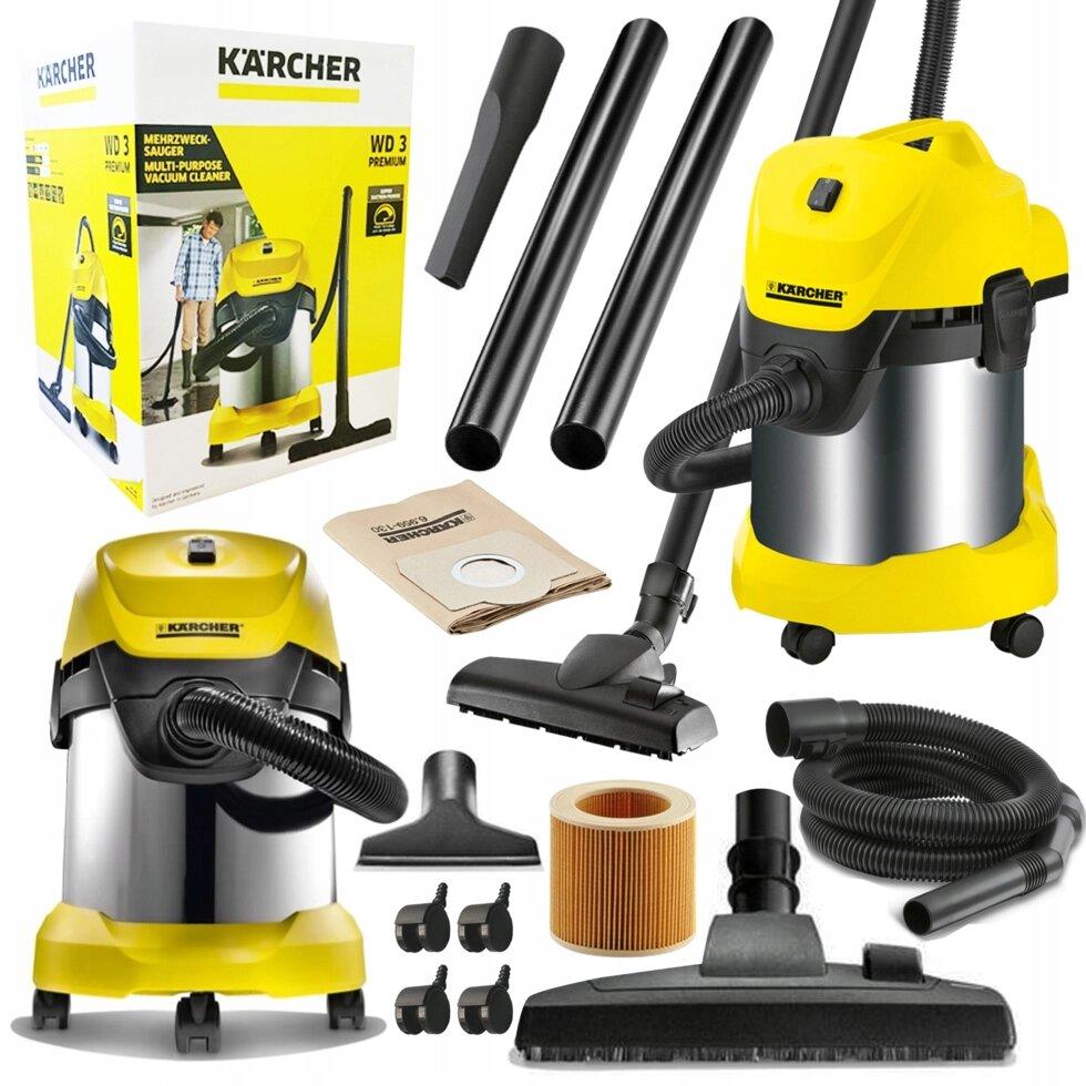 Пылесос строительный KARCHER WD 3 Premium - фото 2 - id-p223566282