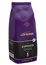 Кофе LOFBERGS ESPRESSO 1 кг в зернах