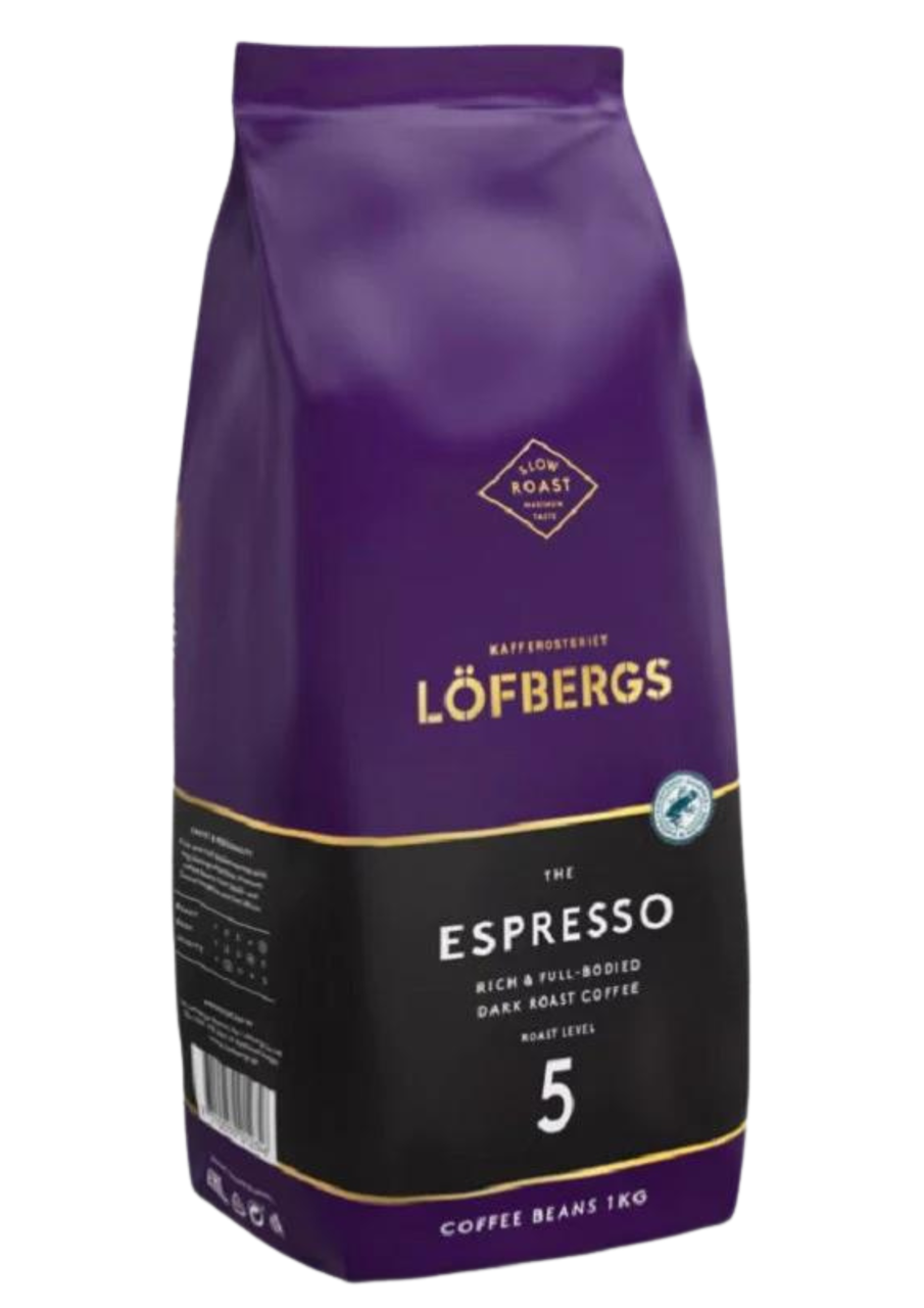 Кофе LOFBERGS ESPRESSO 1 кг в зернах - фото 1 - id-p223566207