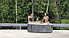 Надувной бассейн джакузи Intex 28442 PureSpa Bubble Massage Greywood Deluxe 216x71 см, фото 3