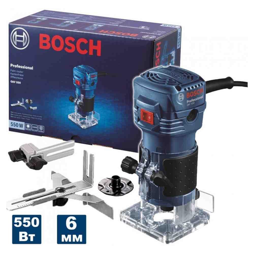 Фрезер кромочный BOSCH GKF 550 - фото 1 - id-p223566790