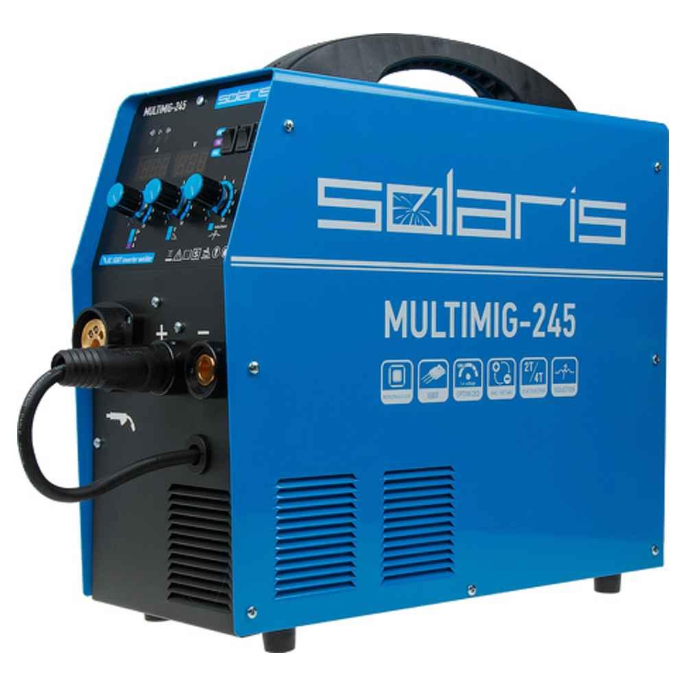 Сварочный полуавтомат Solaris MULTIMIG-245 (MIG/MMA/TIG) - фото 1 - id-p223567131
