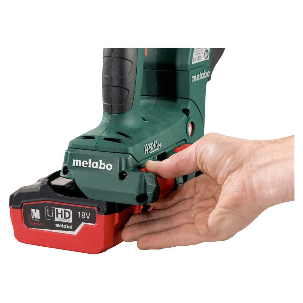 Аккумуляторный перфоратор Metabo KHA 18 LTX + АКБ 18V 3.5 Ah - фото 2 - id-p223567313