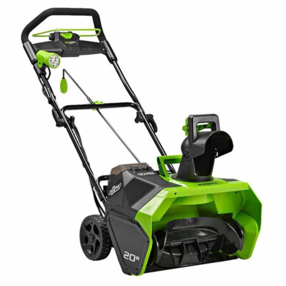 Аккумуляторная снегоуборочная машина Greenworks DigiPro GD40SB - фото 1 - id-p223567373