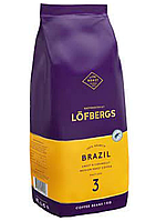 Кофе LOFBERGS BRAZIL 1 кг в зернах