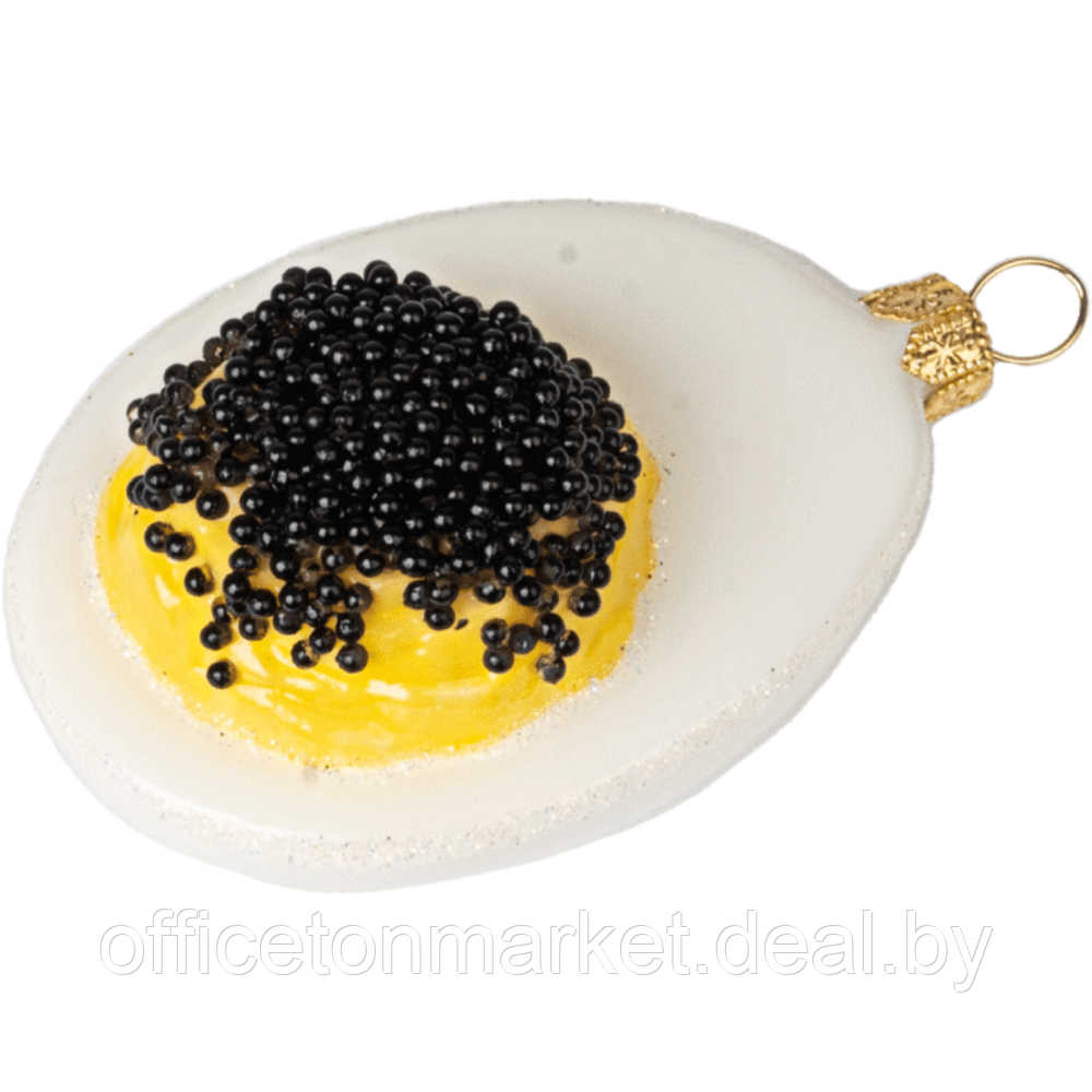 Украшение елочное "Deviled Egg with Caviar", ассорти - фото 1 - id-p223493570
