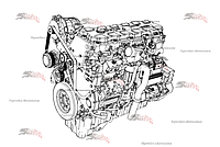 Двигатель Perkins 1506D-E88TA ( 39882/2100, CPXL08.8ESK, PK9S0002)