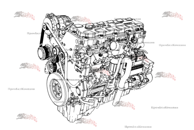 Двигатель Perkins 1506D-E88TA ( 39882/2100, CPXL08.8ESK, PK9S0002) - фото 1 - id-p223567792
